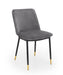 Kensington Velvet Dining Chairs – Set of 2 - Luminex FurnitureChairsDEL011