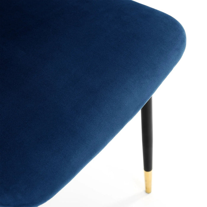 Kensington Velvet Dining Chairs – Set of 2 - Luminex FurnitureChairsDEL012