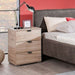 Kensley Oak 3 - Drawer Bedside Table - LuminexFurnitureBedside Table3404