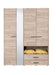 Kensley Oak 4 - Door 2 - Drawer Wardrobe with Mirror - LuminexFurnitureWardrobe3044