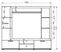 Langford Entertainment Unit – Oak Effect & Black - LuminexFurnitureTV Unit3058