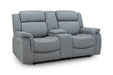 Langham Electric Recliner Fabric Sofa – Grey 2 Seater | Modern Comfort - Luminex FurnitureSofaslinden_electric_recliner_grey_2_seater