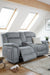 Langham Electric Recliner Fabric Sofa – Grey 2 Seater | Modern Comfort - Luminex FurnitureSofaslinden_electric_recliner_grey_2_seater