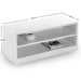 Lexington Compact TV Unit – White High Gloss - Luminex FurnitureTV UnitMAN304
