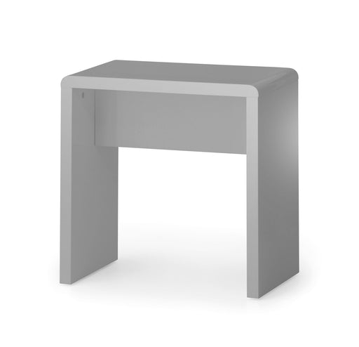 Lexington Grey Gloss Dressing Stool - Luminex FurnitureOttomanMAN810