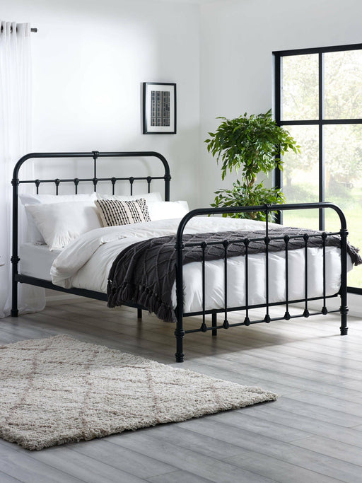 Liam Metal Bed - Luminex FurnitureMetal BedsLOG001