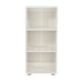 Lido Bookcase White Low Narrow - LuminexFurnitureBookcaseLD718