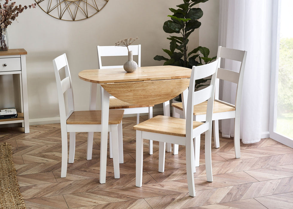 Liliana Ladder Back Dining Chairs – Set of 2 - Luminex FurnitureChairsLIN022