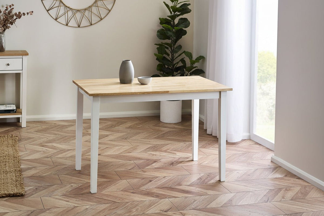 Liliana Small Dining Table – Oak & White Finish - Luminex FurnitureDining TableLIN001