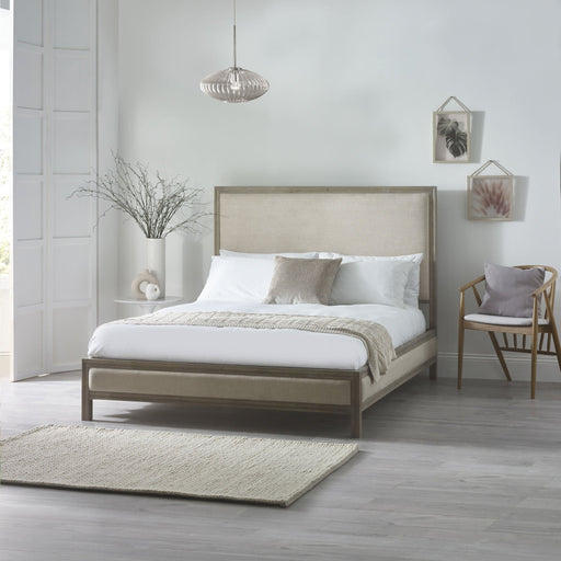 Lilith Bed – Ivory - Luminex FurnitureFabric BedsLUC101