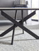 Lillian White Marble Coffee Table – Ceramic & Steel - Luminex FurnitureCoffee TableBRA002