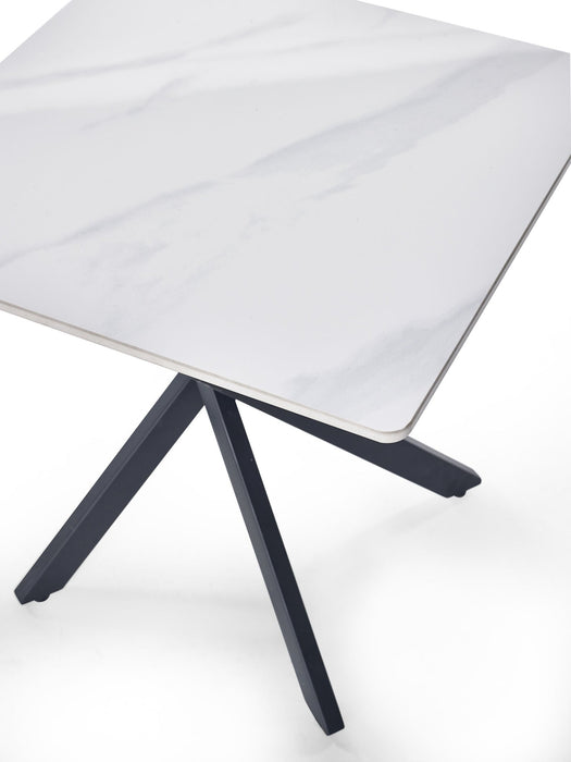 Lillian White Marble Lamp Table - Luminex FurnitureLamp TableBRA003