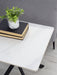 Lillian White Marble Lamp Table - Luminex FurnitureLamp TableBRA003