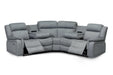 Linden Electric Recliner Corner Sofa – Luxe Fabric 5 Seater - Luminex FurnitureSofaslinden_electric_recliner_grey_large_corner