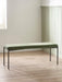 Liora Velvet Dining Bench – Green or Grey - Luminex FurnitureBench SeatLEO103