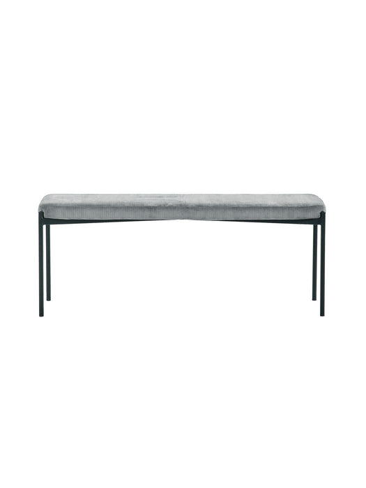 Liora Velvet Dining Bench – Green or Grey - Luminex FurnitureBench SeatLEO103