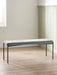 Liora Velvet Dining Bench – Green or Grey - Luminex FurnitureBench SeatLEO104