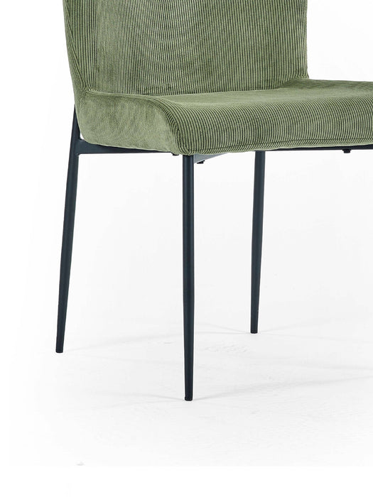 Liora Velvet Dining Chairs – Set of 2 - Luminex FurnitureChairsLEO112