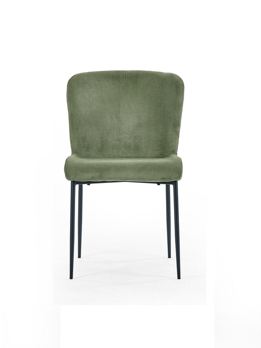 Liora Velvet Dining Chairs – Set of 2 - Luminex FurnitureChairsLEO112