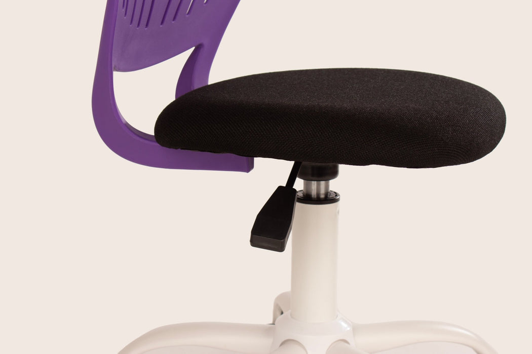 Loft Compact Teenage Study Chair - Purple - LuminexFurnitureOffice ChairLFCH31 - PR