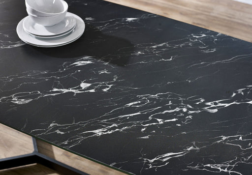 Luciana Black Marble Dining Table - Luminex FurnitureDining TableOLY011