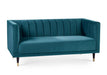 Luna Scalloped Back Velvet Sofa - Luminex FurnitureSofasSAL402