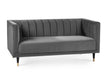 Luna Scalloped Back Velvet Sofa - Luminex FurnitureSofasSAL412