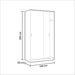 Lunaro Oak Effect Sliding Door Wardrobe - Luminex FurnitureWardrobe3211