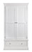 Lunex 2 Door 1 Drawer Wardrobe – Surf White - Luminex FurnitureWardrobeCLE204