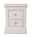 Lunex 2 Drawer Bedside - Light Grey - Luminex FurnitureBedside TableCLE301