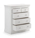 Lunex 3+2 Drawer Chest - Surf White - Luminex FurnitureChest of drawersCLE202