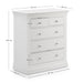 Lunex 3+2 Drawer Chest - Surf White - Luminex FurnitureChest of drawersCLE202
