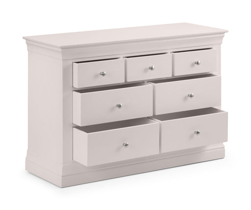 Lunex 4+3 Drawer Chest - Light Grey - Luminex FurnitureChest of drawersCLE303