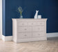 Lunex 4+3 Drawer Chest - Light Grey - Luminex FurnitureChest of drawersCLE303