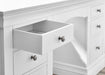 Lunex Surf White Dressing Table - Luminex FurnitureDressing TableCLE207