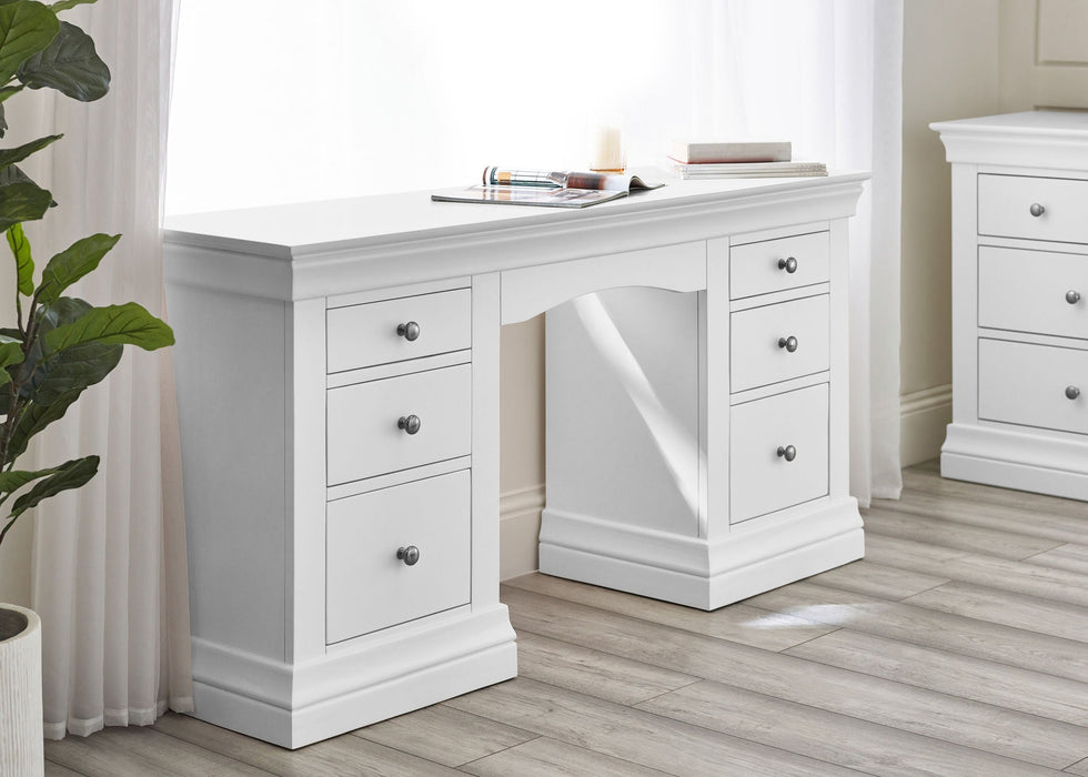 Lunex Surf White Dressing Table - Luminex FurnitureDressing TableCLE207