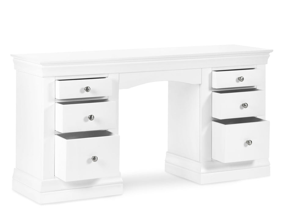 Lunex Surf White Dressing Table - Luminex FurnitureDressing TableCLE207