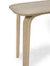 luxe Oak Curved Leg Bench - Luminex FurnitureBench SeatKAI005