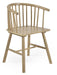 Luxe Oak Dining Chairs – Set of 2 | Beech Oak Finish - Luminex FurnitureChairsKAI104