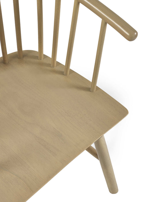 Luxe Oak Dining Chairs – Set of 2 | Beech Oak Finish - Luminex FurnitureChairsKAI104