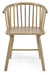 Luxe Oak Dining Chairs – Set of 2 | Beech Oak Finish - Luminex FurnitureChairsKAI104
