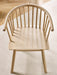 Luxe Oak Dining Chairs – Set of 2 | Beech Oak Finish - Luminex FurnitureChairsKAI104