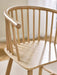 Luxe Oak Dining Chairs – Set of 2 | Beech Oak Finish - Luminex FurnitureChairsKAI104