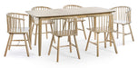 Luxe Oak Dining Chairs – Set of 2 | Beech Oak Finish - Luminex FurnitureChairsKAI104