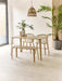 Luxe Oak Dining Chairs – Set of 2 | Beech Oak Finish - Luminex FurnitureChairsKAI104