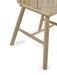 Luxe Oak Dining Chairs – Set of 2 | Beech Oak Finish - Luminex FurnitureChairsKAI104