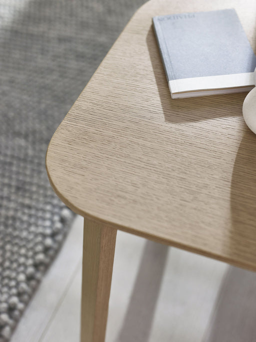 Luxe Side Table – Light Oak Effect - Luminex FurnitureLamp TableKAI001