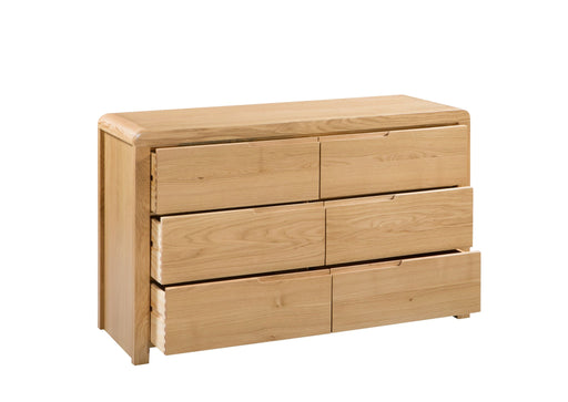 Madeleine 6 Drawer Wide Chest - Luminex FurnitureChest of drawersCUR204