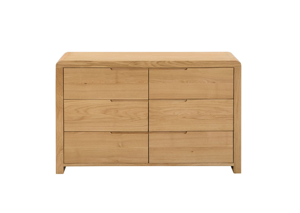 Madeleine 6 Drawer Wide Chest - Luminex FurnitureChest of drawersCUR204