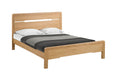 Madeleine Bed – Solid White Oak & Oak Veneer - Luminex FurnitureWooden BedsCUR208